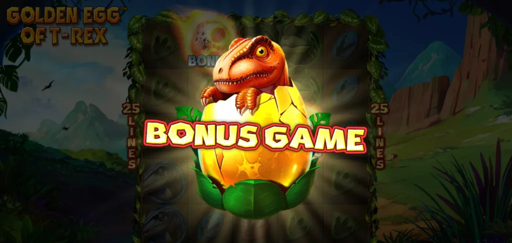 Обзор игры Golden Egg of T-Rex